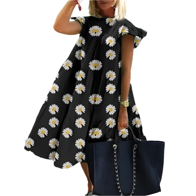 SUMMER Loose Fit Midi Dress