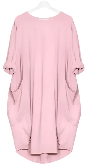 SIAN Casual Mid-length Balloon Dress