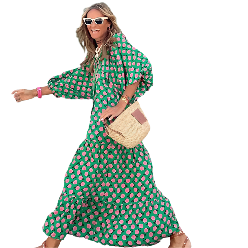 STACEY Boho Chic Maxi Dress