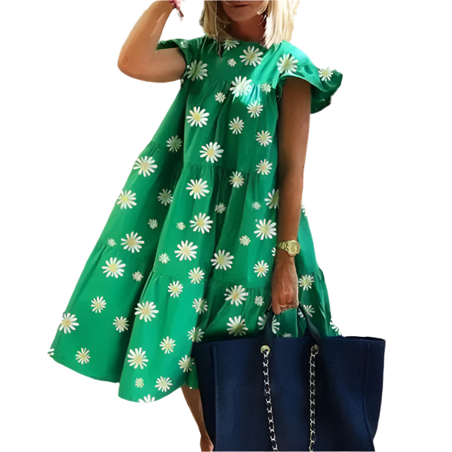 SUMMER Loose Fit Midi Dress