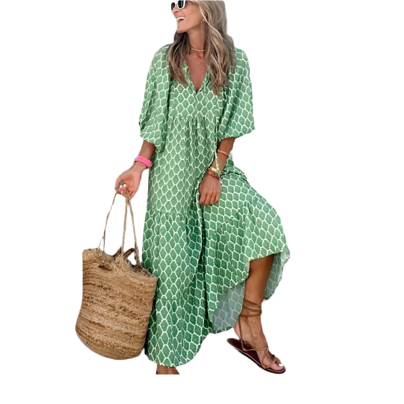 STACEY Boho Chic Maxi Dress