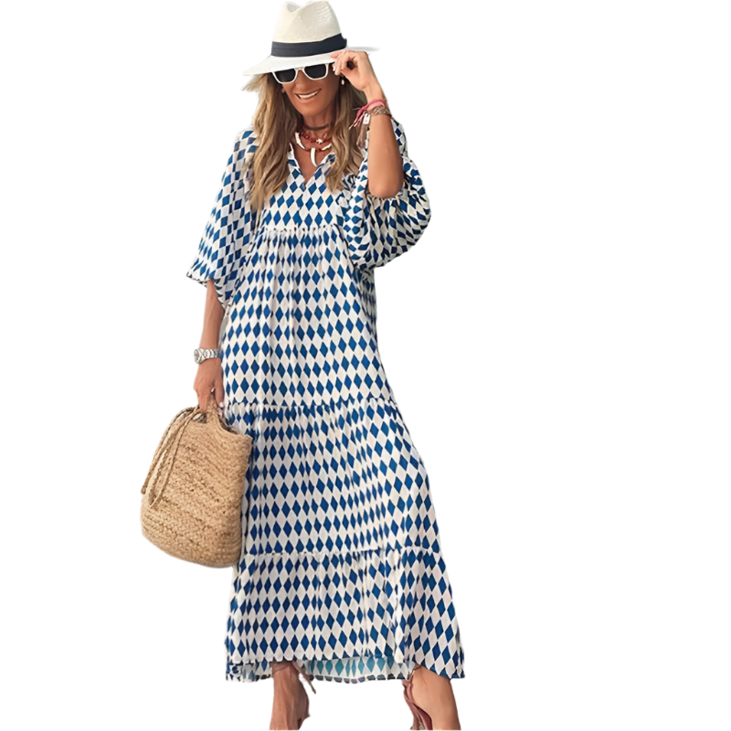 STACEY Boho Chic Maxi Dress