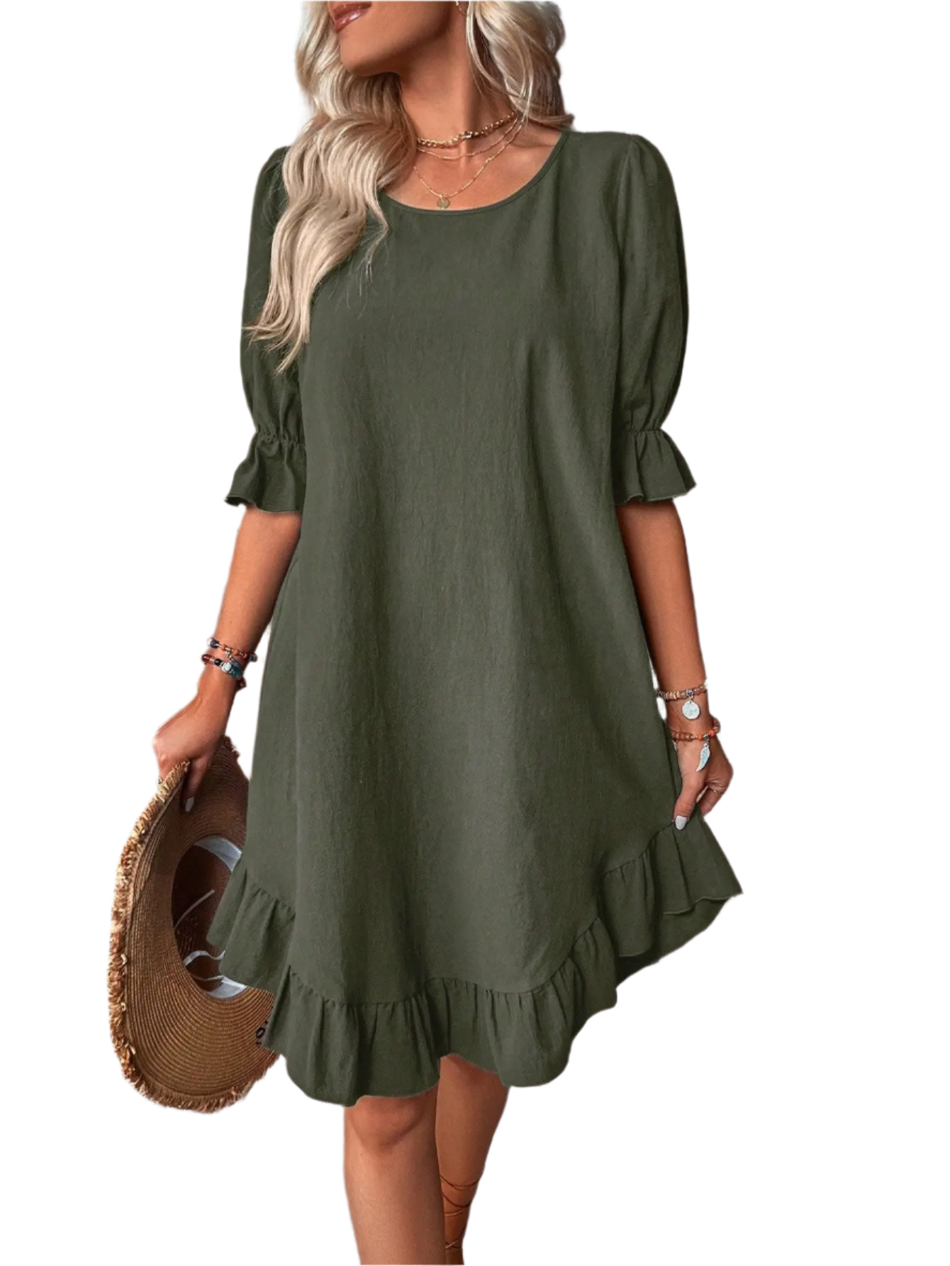 SAM Dress with Ruffles