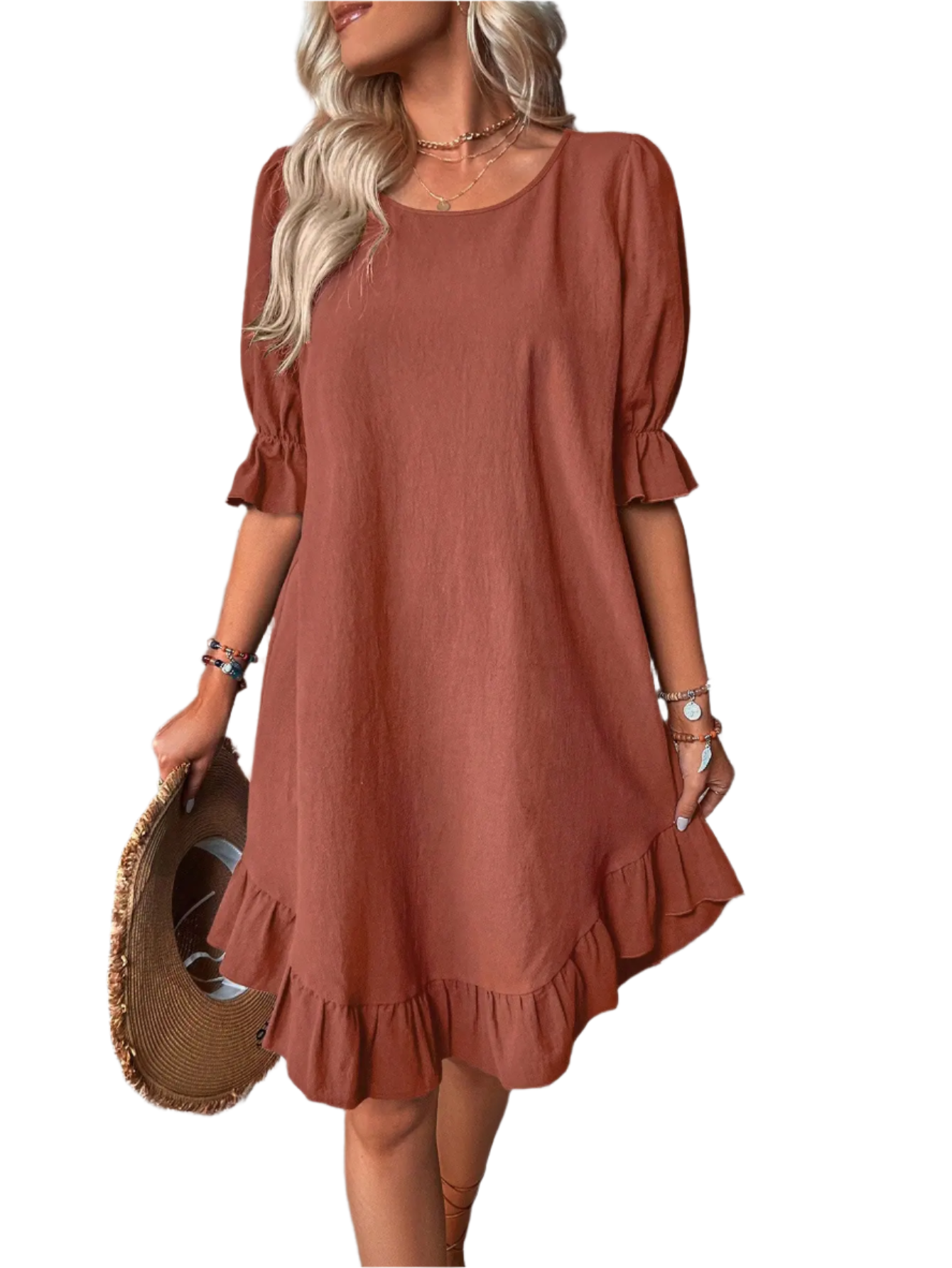 SAM Dress with Ruffles