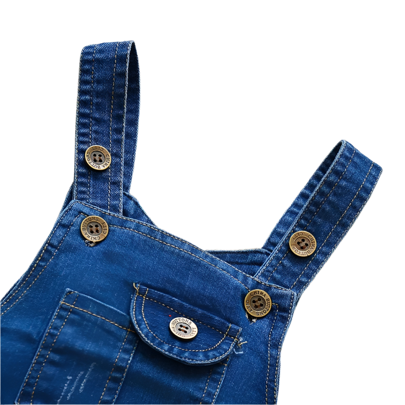 FINLEY Toddler's Denim Overalls