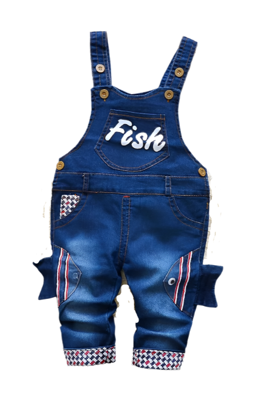 FINLEY Toddler's Denim Overalls