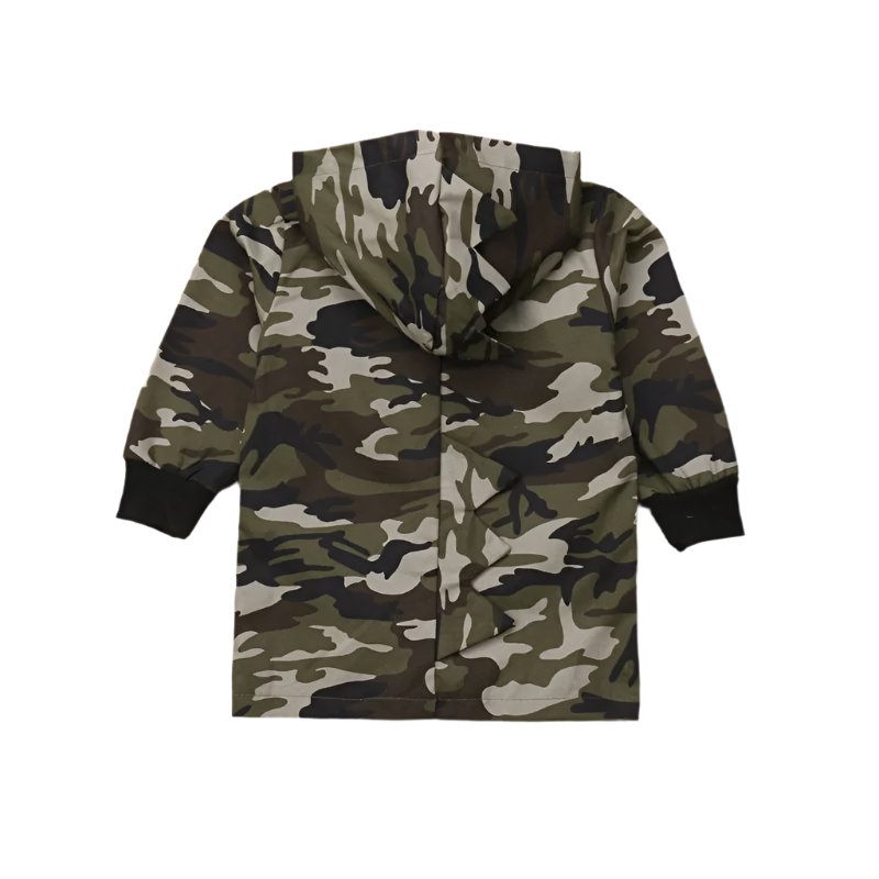 Camouflage Dinosaur Hooded Jacket