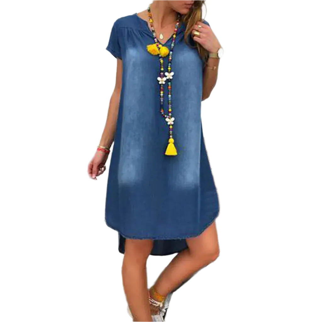 SEANA Women's Denim Dress