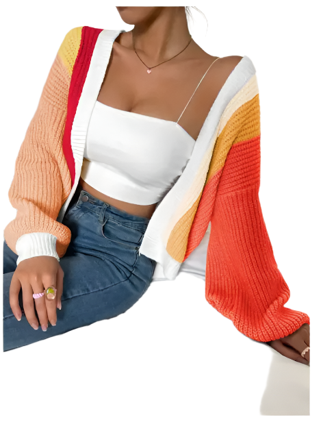 LYNETTE Women's Loose Fit Cardigan