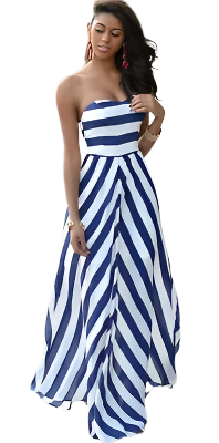 DIANA Strapless Maxi Dress