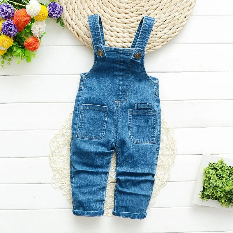 FINLEY Toddler's Denim Overalls