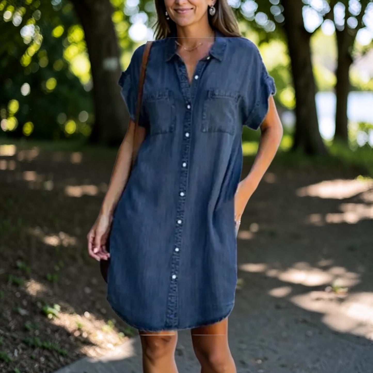 CAMERON Denim Dress