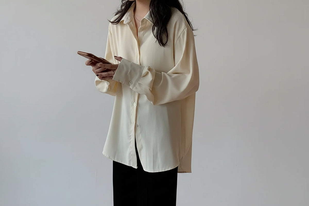 KRISTIN Loose Fit Chiffon Shirt
