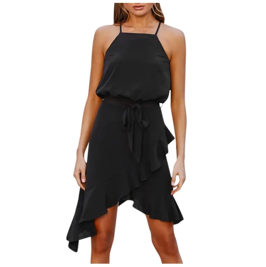 TAMARA Summer Ruffle Mini Dress