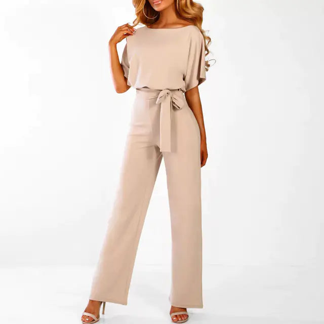 FIFI Elegant Women’s Wide Leg Jumpsuit