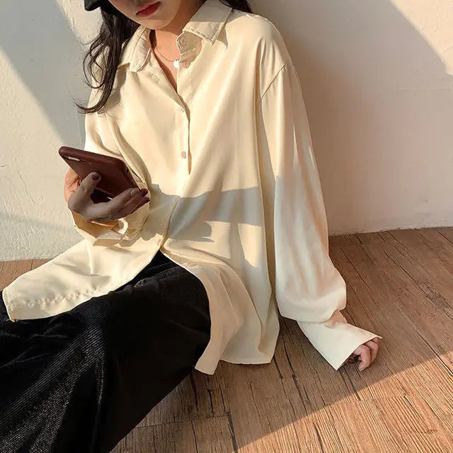 KRISTIN Loose Fit Chiffon Shirt