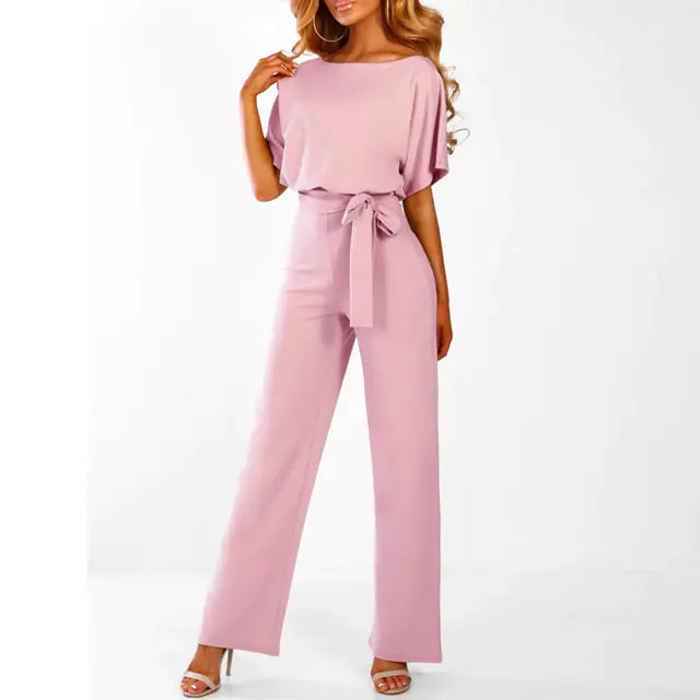 FIFI Elegant Women’s Wide Leg Jumpsuit