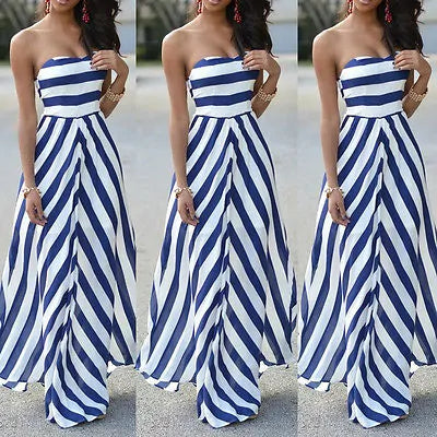 DIANA Strapless Maxi Dress