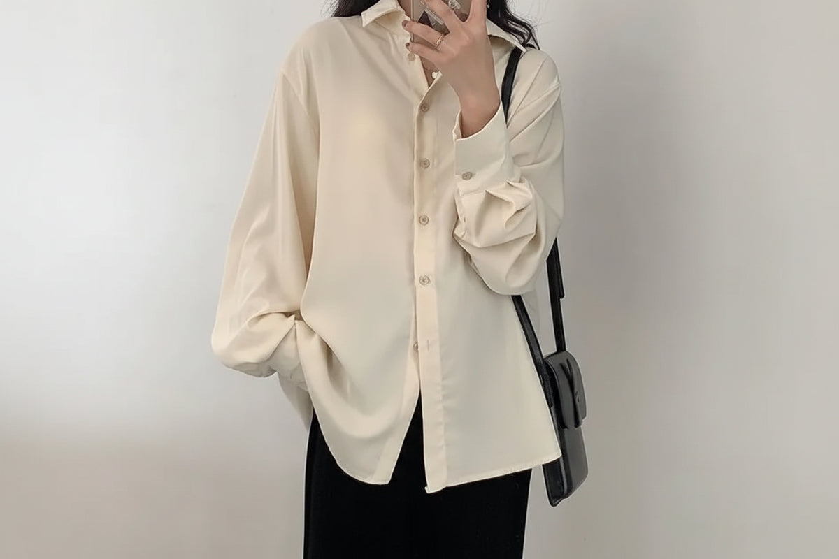 KRISTIN Loose Fit Chiffon Shirt