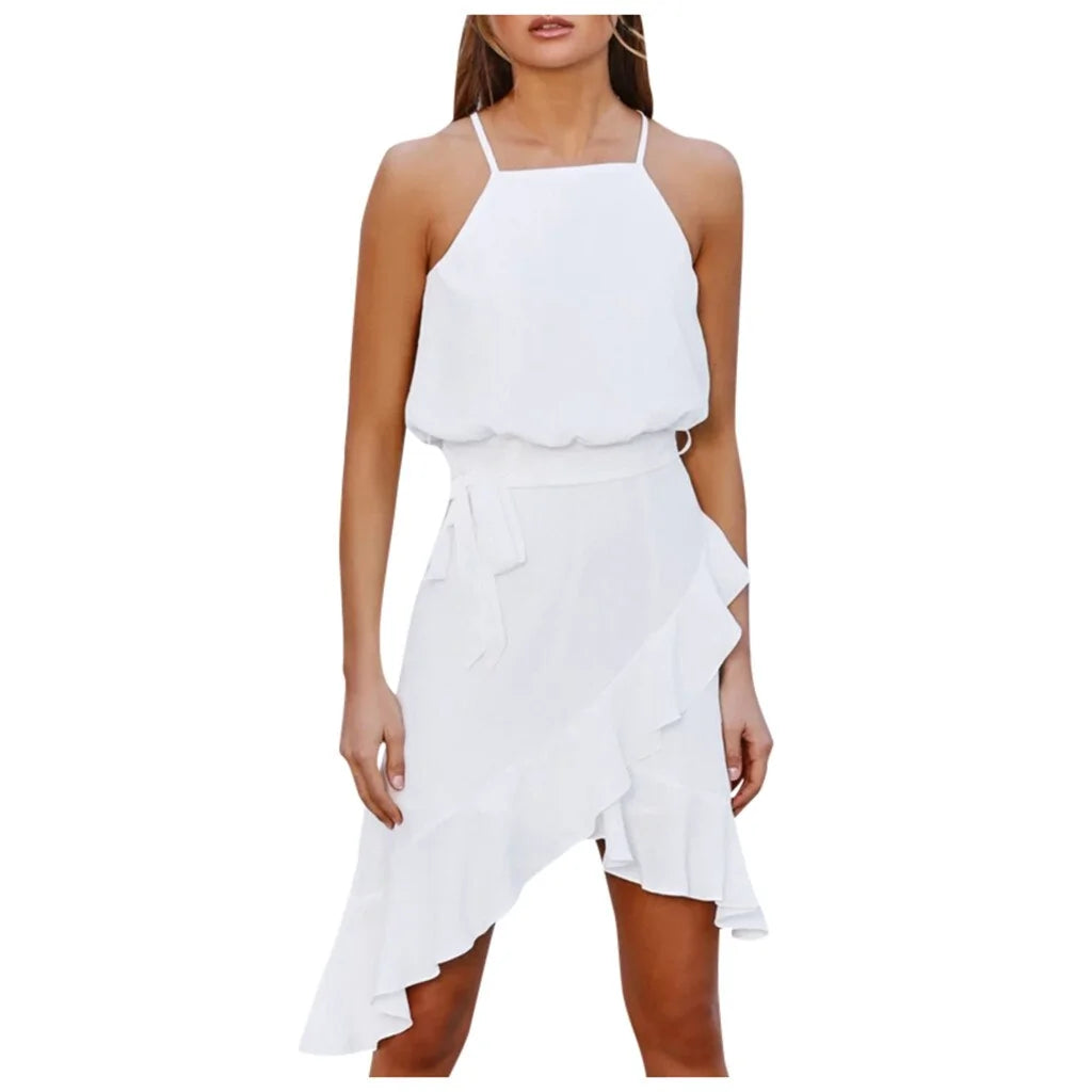 TAMARA Summer Ruffle Mini Dress