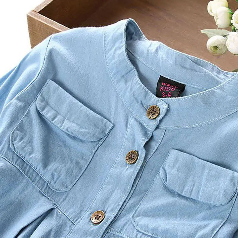 FREYA Girl's Denim Shirt/dress