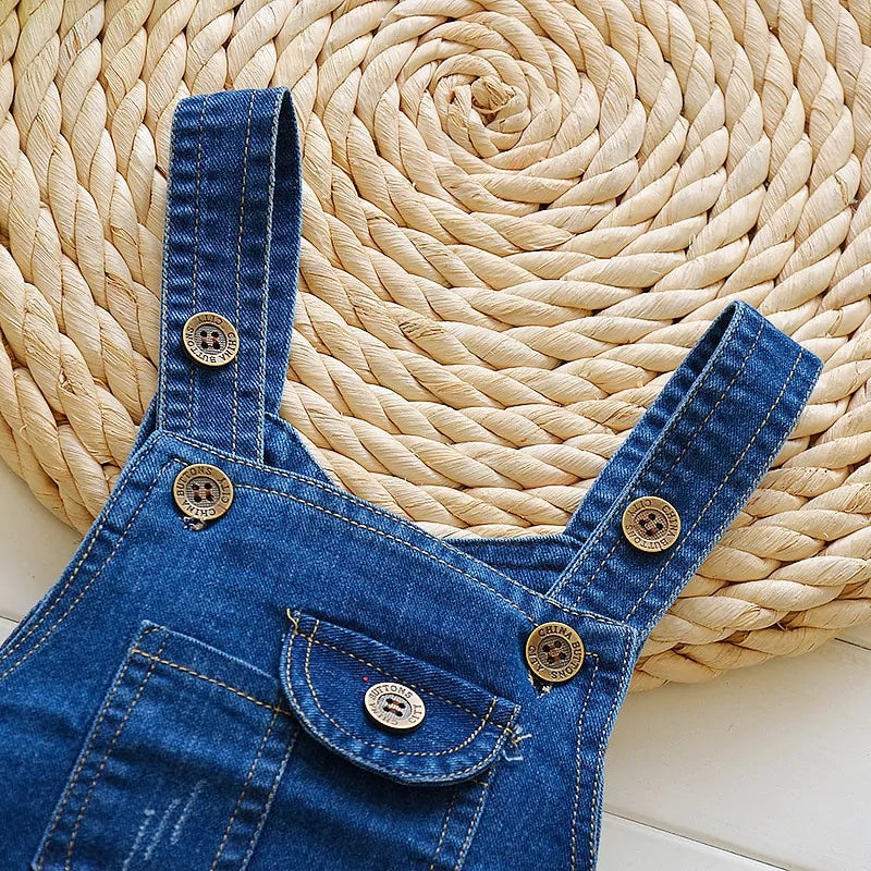 FINLEY Toddler's Denim Overalls