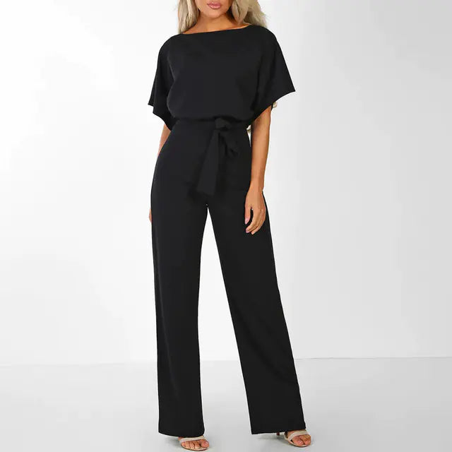 FIFI Elegant Women’s Wide Leg Jumpsuit