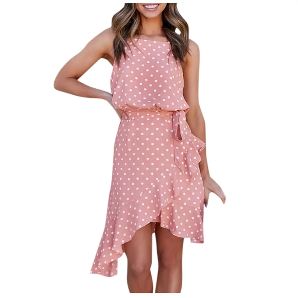 TAMARA Summer Ruffle Mini Dress