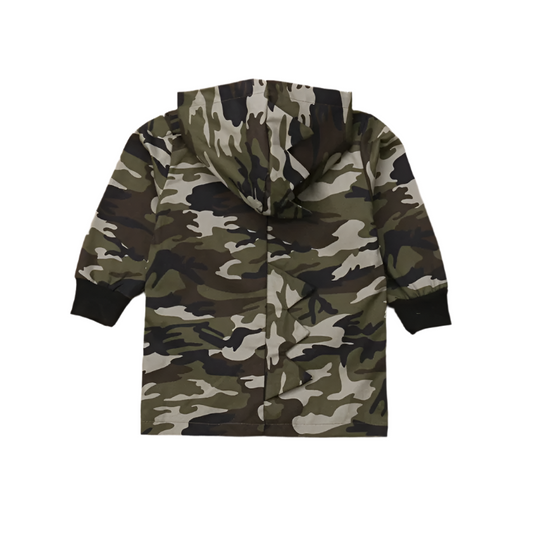 Camouflage Dinosaur Hooded Jacket