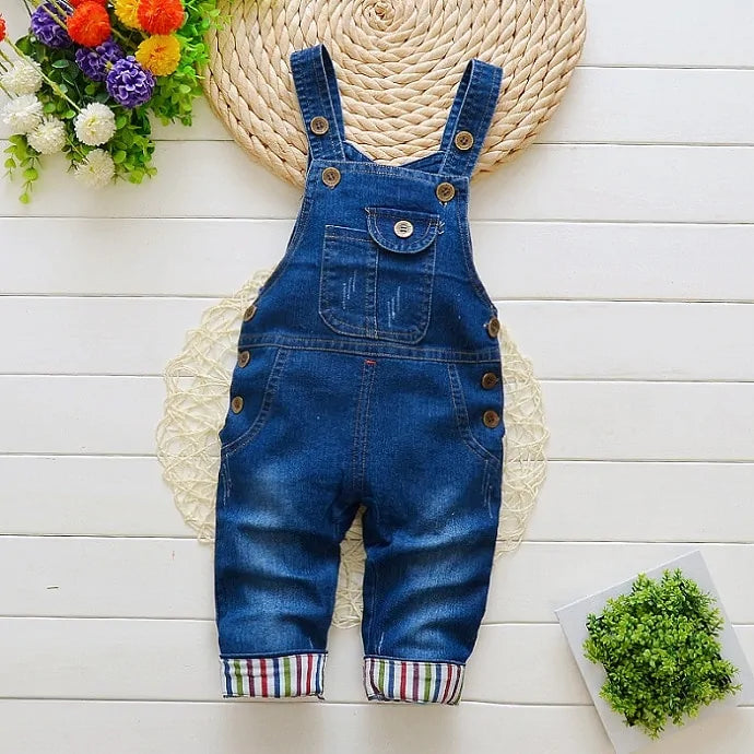 FINLEY Toddler's Denim Overalls