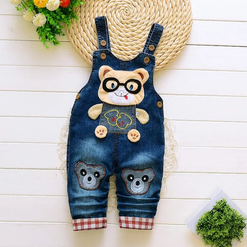 FINLEY Toddler's Denim Overalls