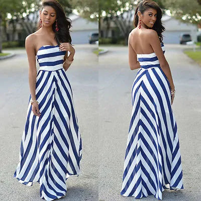 DIANA Strapless Maxi Dress